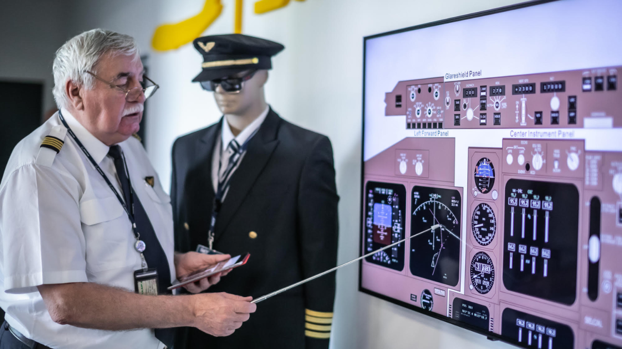 Légitársasági útvonal repülés Boeing 747-es szimulátoron 3