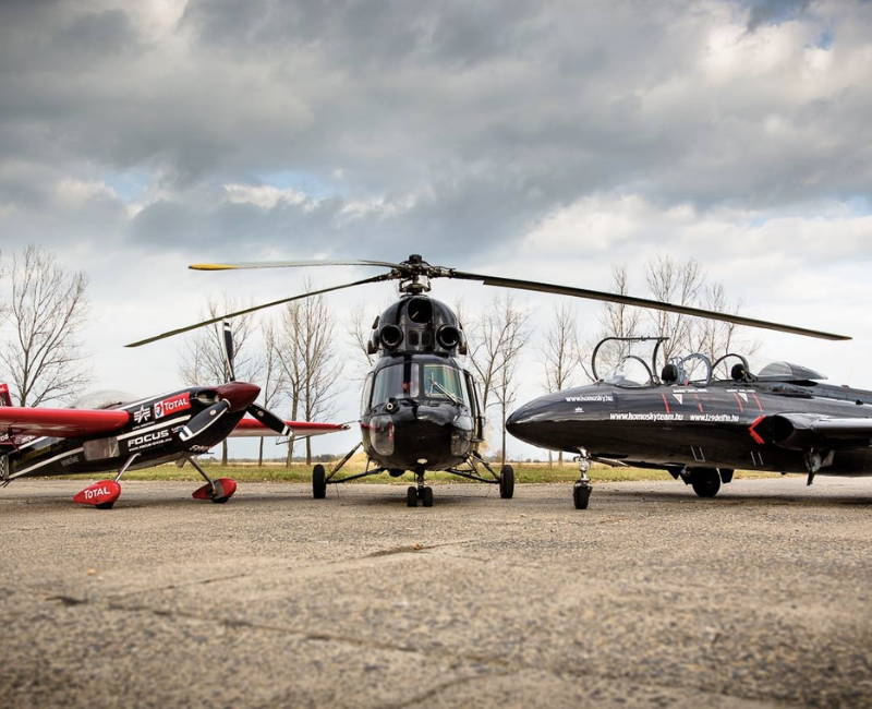 MI-2-es Helikopterrel Extrém Műrepülés Balatonfőkajáron 10