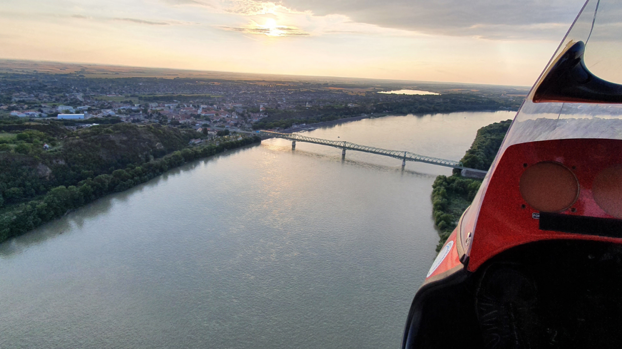 90 perces Sárkányrepülés Dunaújvárosi indulással a Balaton keleti részére 3