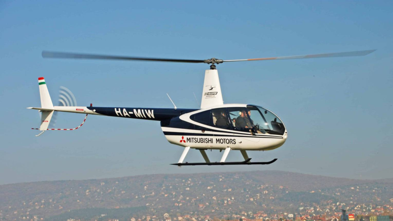 Éjszakai Városnézés Budapest felett Helikopterből 3