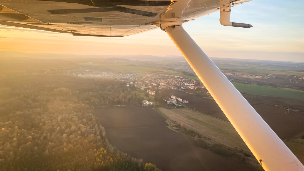 Szolnok térségében Privát élményrepülés 5