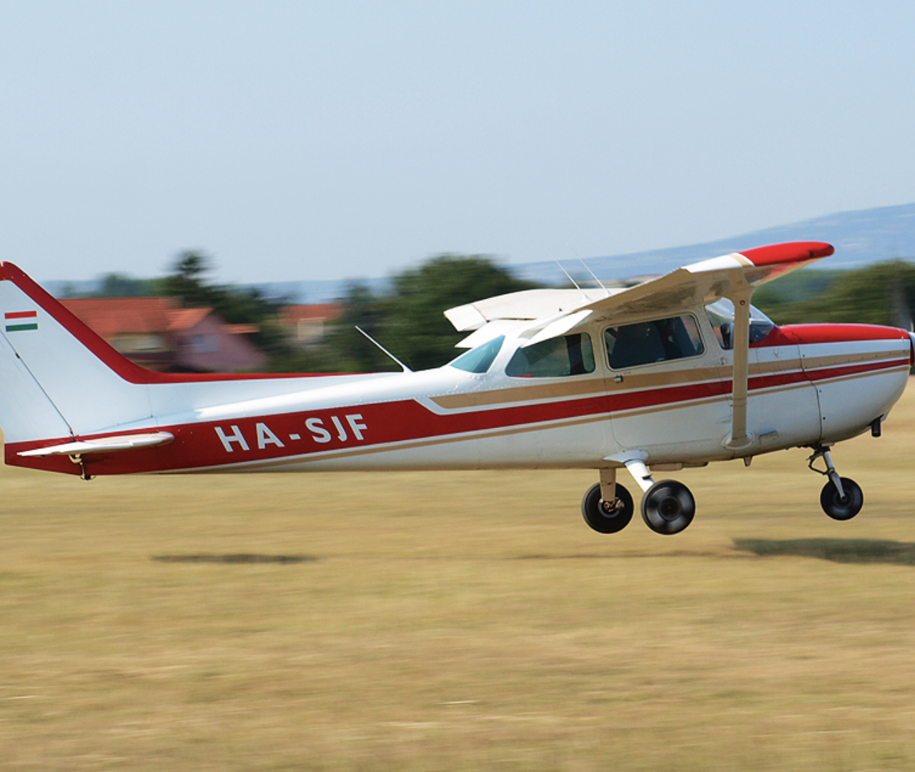 Élményrepülés a Visegrádi és a Budai vár felett Cessna 172-es repülővel 12