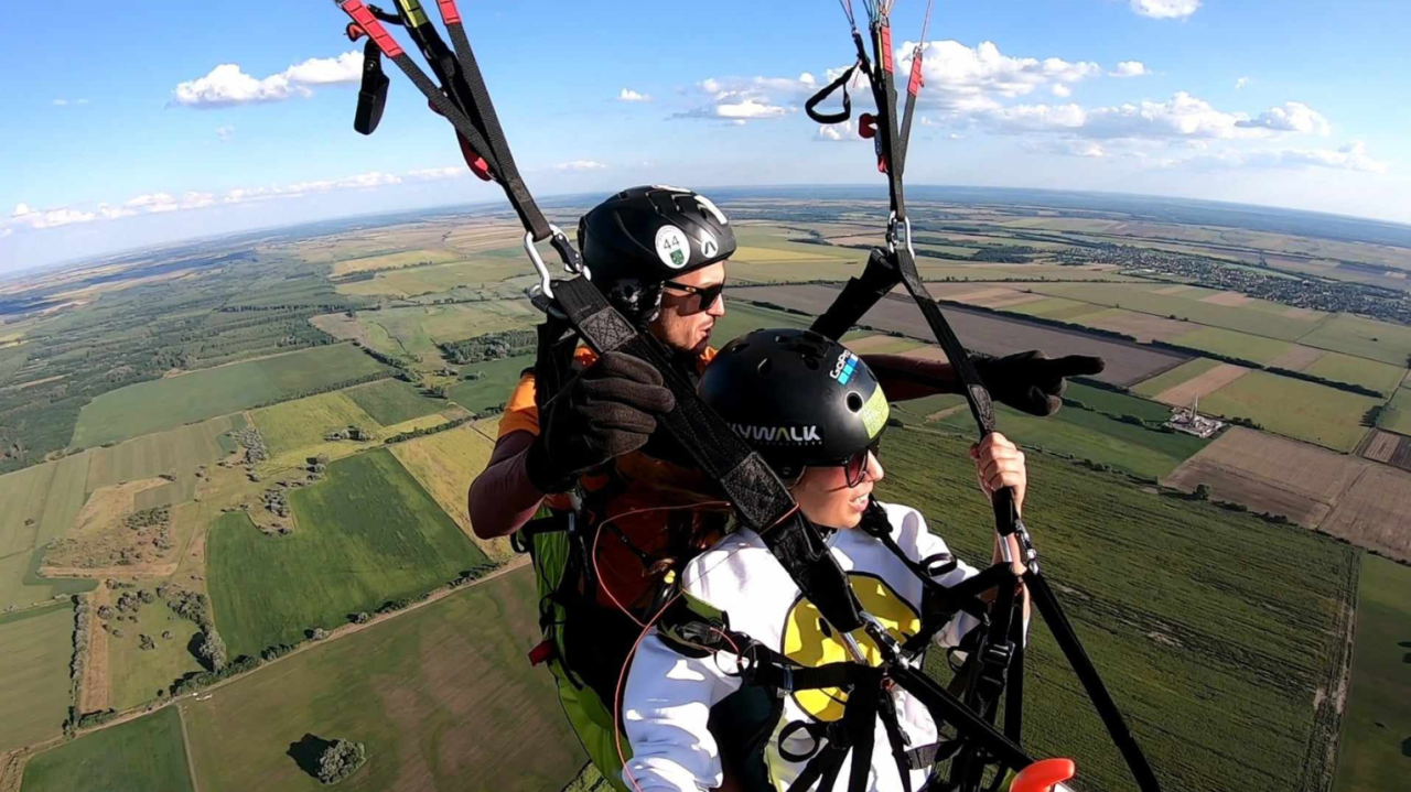 Motor nélküli tandem siklóernyőzés Gödöllőről, 2 fő részére 2