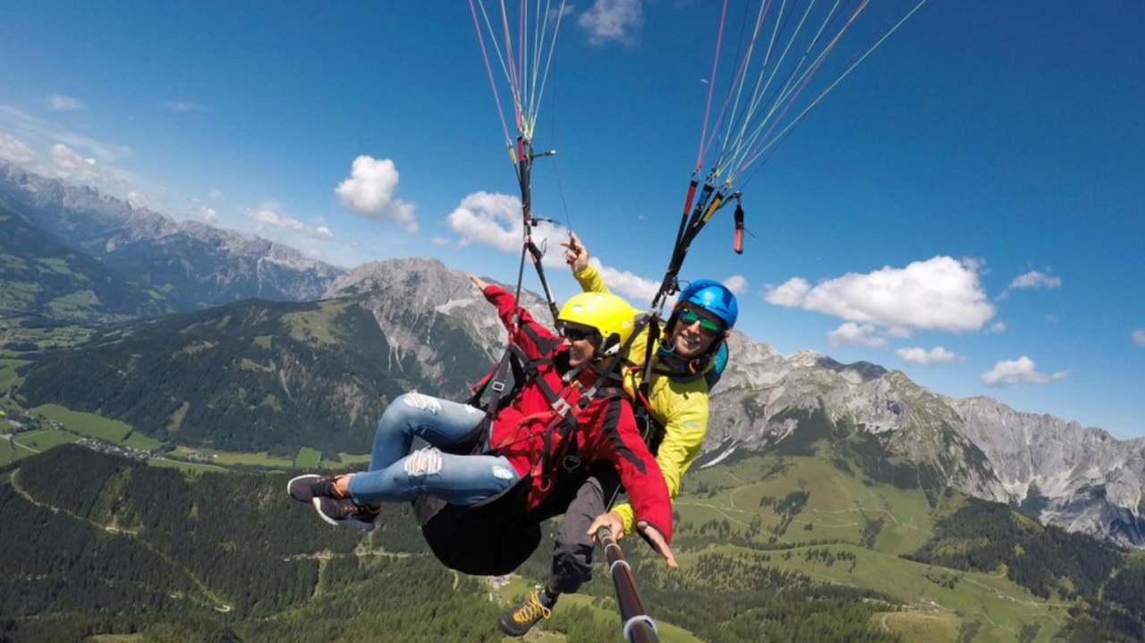 Motor nélküli tandem siklóernyőzés Gödöllőről, 2 fő részére 1