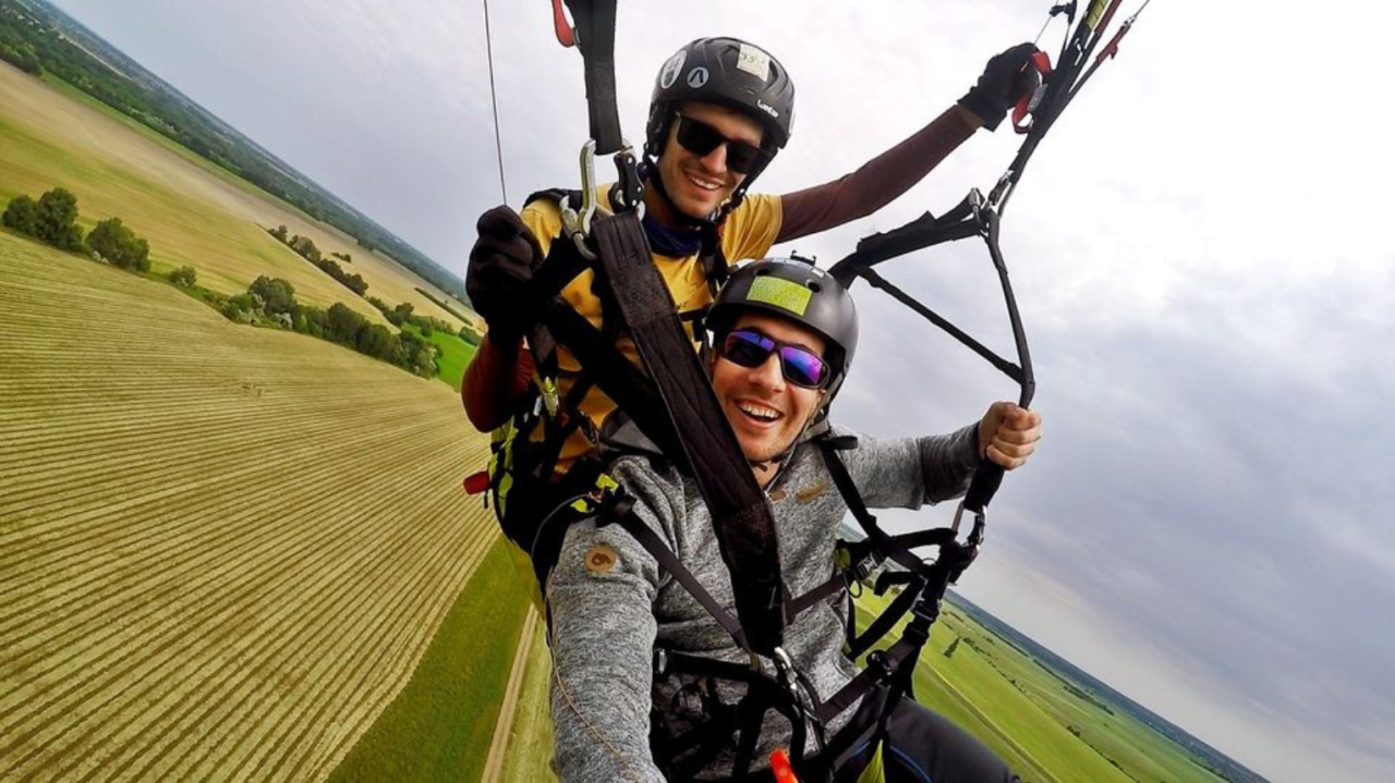 Motor nélküli tandem siklóernyőzés Gödöllőről, 2 fő részére 6