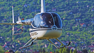 Élményrepülés Helikopterrel Szentendre felett