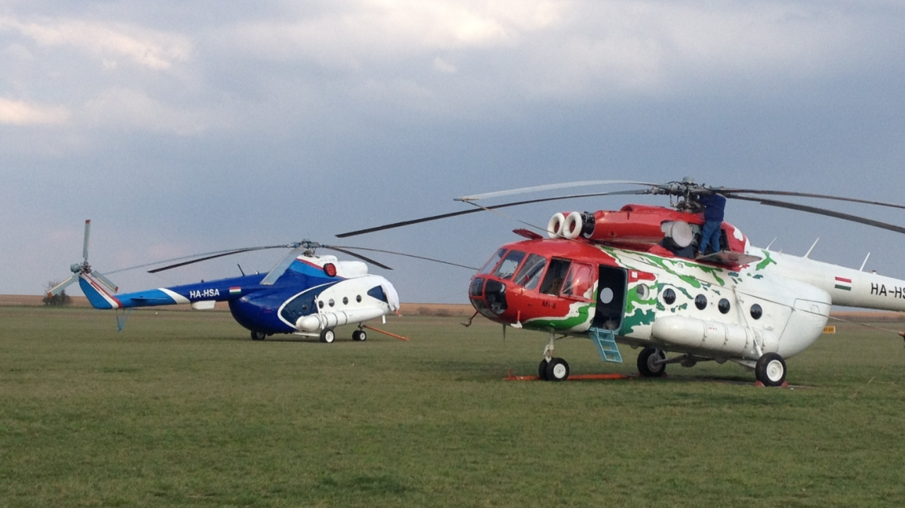 4000 méterről ejtőernyős tandemugrás helikopterből Siófok mellett 3